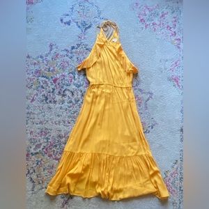✨NWT✨ LOFT Halter Midi Dress